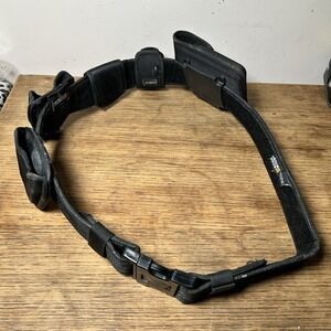 Hero's Pride 1210 Ballistic Web 2.25" Duty Belt - Black With Accessories